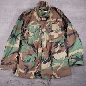 Winfield MFG Cold Weather‎ Field Coat BDU Camo Military Jacket Small Regular